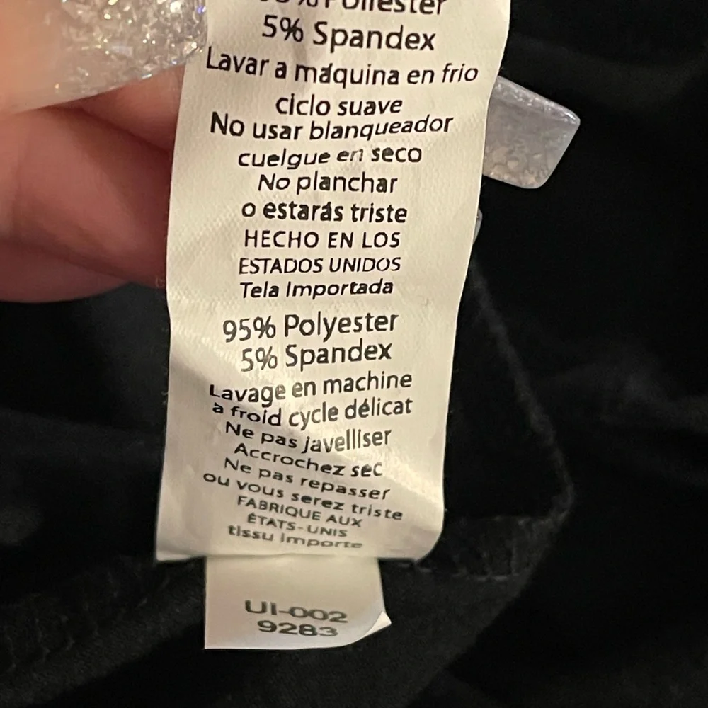 - NWT LuLaRoe Solid Black Debbie Straight Pencil Long Sleeve Dress Size Sm… - Picture 5 of 8